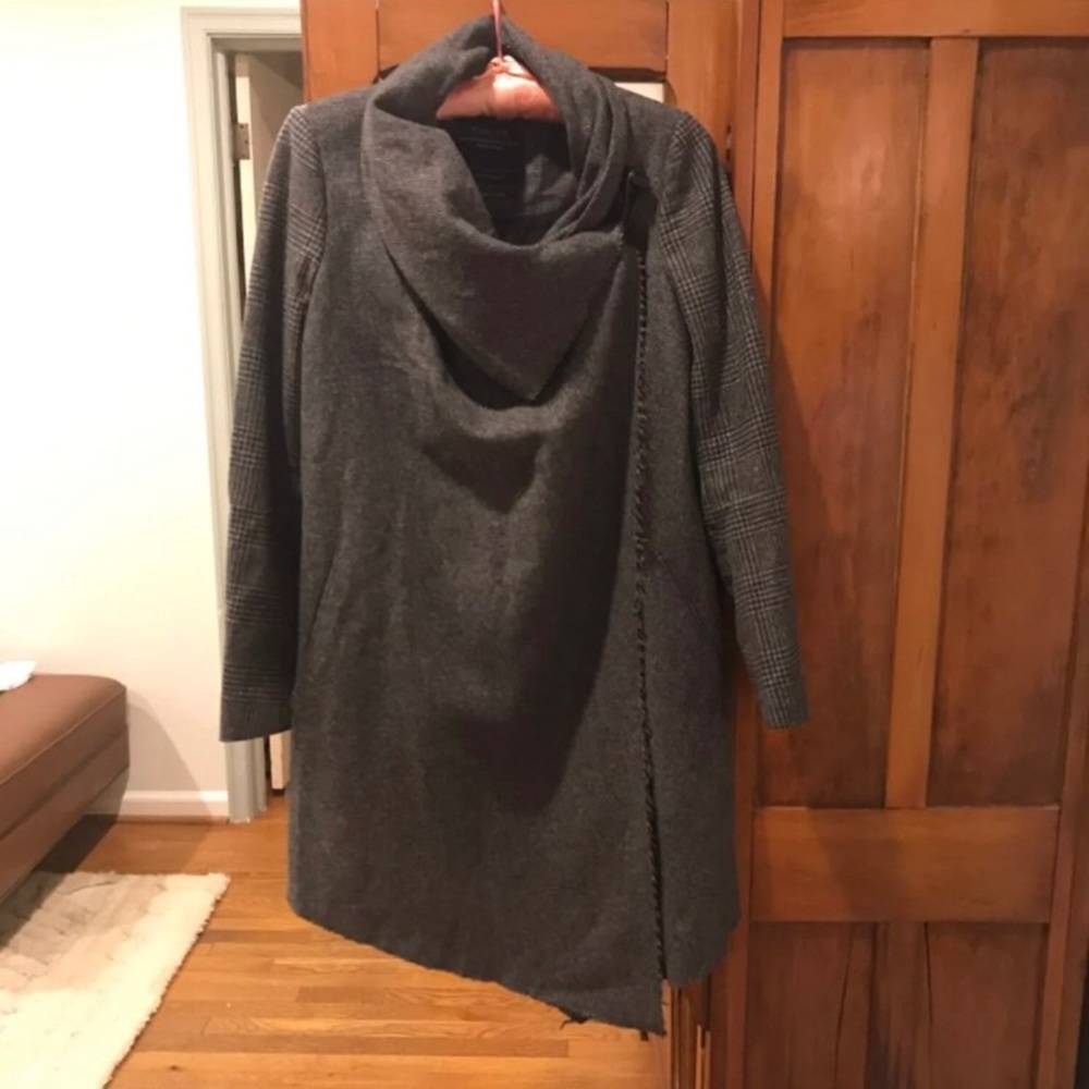 All Saints Monument Check Jacket